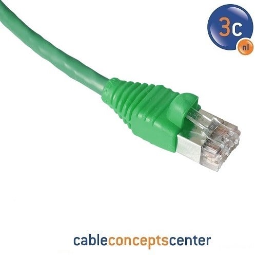 Datwyler Patchkabel U/UTP Cat6, flex, FR/PVC, groen, 3m OP=OP