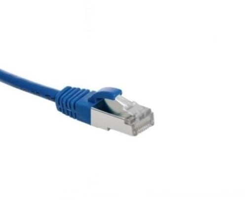 UCS Patchkabel S/FTP Cat6A, LSZH, blauw, 1m