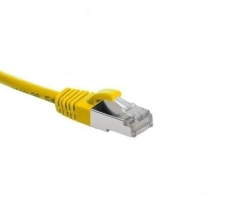 UCS Patchkabel S/FTP Cat6A, LSZH, geel, 1m