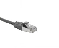 UCS Patchkabel S/FTP Cat6A, LSZH, grijs 0,5m