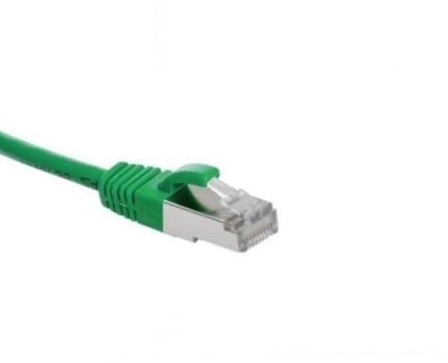 UCS Patchkabel S/FTP Cat6A, LSZH, groen, 0,5m
