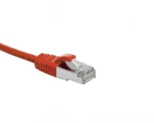 UCS Patchkabel S/FTP Cat6A, LSZH, rood, 1m
