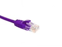 UCS Patchkabel U/UTP Cat6A, LSZH, paars, 0,5m