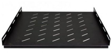 UCS Legbord 1HE, D550mm, zwart, vast