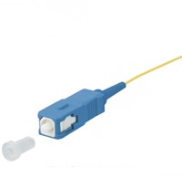 UCS Pigtail OS2, SC/UPC, 2m, geel