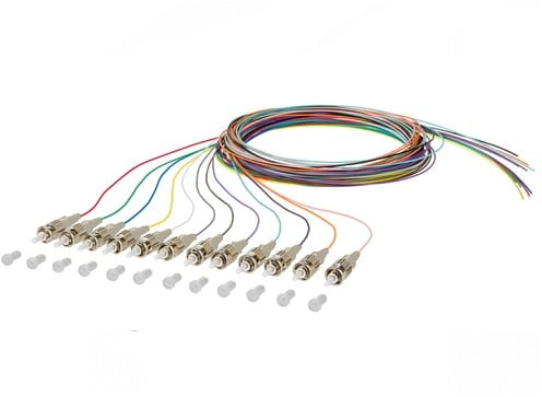 UCS Pigtailset OM1, ST/UPC, 2m 12 stuk(s)