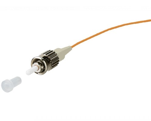 UCS Pigtail OM1, ST/UPC, 2m, oranje