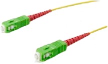 UCS Patchkabel OS2, SC/APC9-SC/APC9, getuned, simplex, 2mm, geel, 4,2m Grade B / G657A1