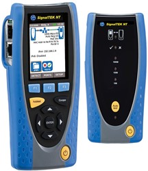 TREND Networks netwerktester SignalTEK NT met touchscreen