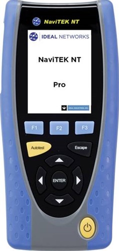 TREND Networks netwerktester NaviTEK NT Pro met touchscreen