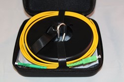 UCS single ring launchbox 1000m G657A1: SC/APC-LC/APC