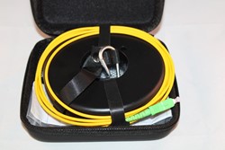 UCS single ring launchbox 1000m G657A1: SC/APC-SC/APC