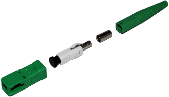 Amphenol SC/APC ceram ferule 3mm stepped
