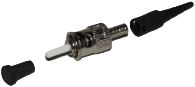 Amphenol ST II connector SM metaal 3mm/900um