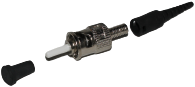 Amphenol ST II connector SM metaal 3mm/900um