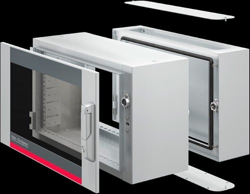 AX Wandkast 3-delig 15HE 600x746x473mm