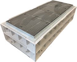 UCS Handhole 1220x450x300mm (inw.) B125 composiet deksel