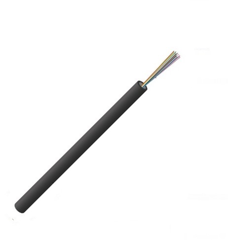 Datwyler Glasvezelkabel FO outdoor, ZT S-Micro / A-D2Y BL, OS2, 24v (1x24) Fca, zwart