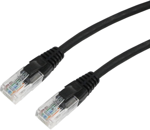 Excel Cat 5 UTP patchkabel 5 mtr zwart OP=OP