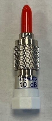 Amphenol attenuator SM FC/PC 10dB Op = Op