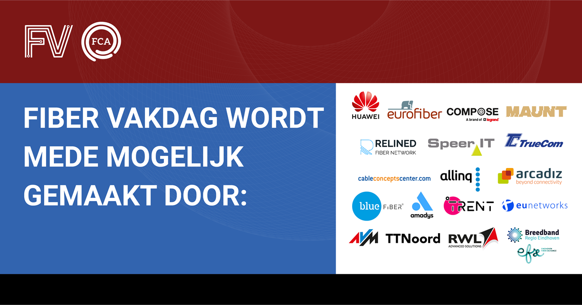 Cable Concepts Center neemt deel aan de Fiber Vakdag!