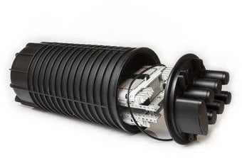 Commscope Dome closure BD6, heat schrink, 6 poorts, incl. testventiel