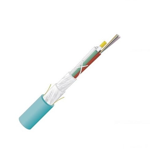 Datwyler Glasvezelkabel FO universal 48v OM3 turquoise, wbGGFR / U-DQ(ZN)BH, (4x12) Eca.