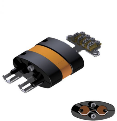 UCS Mechanische kabelseal 2x20 ovaal tbv Dome closure tbv 10-20mm