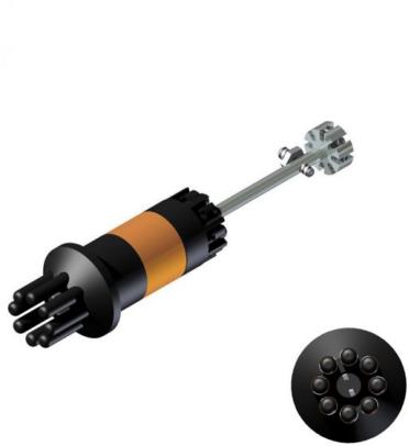 UCS Mechanische kabelseal 8x4 rond tbv Dome closure tbv 3-5,5 mm