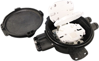 Amphenol Fiber Optic Round Closure (FORC) -2