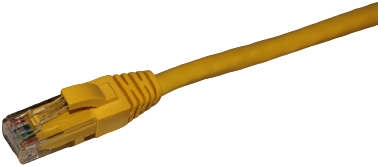 Datwyler Patchkabel UTP Cat6, flex, LS0H, geel, 2m