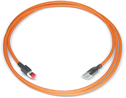 Datwyler Patchkabel GG45-RJ45, Cat7A, LS0H, oranje