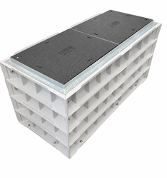 UCS Handhole 1220x450x600mm (inw.) B125 composiet deksel