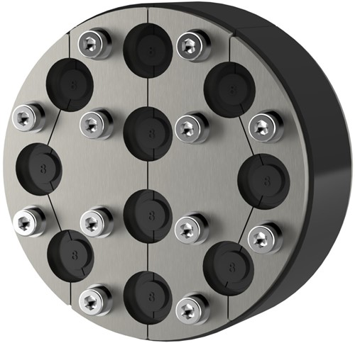 Hauff   HRD SG Standaard Drukdichting met Segmentringtechniek (keuze boring doorvoerbuis 80-200mm / max 10 doorvoeren)