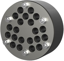 Hauff HRD150 21x14 b60 A2/EPDM55 incl. blindplug en adapterring