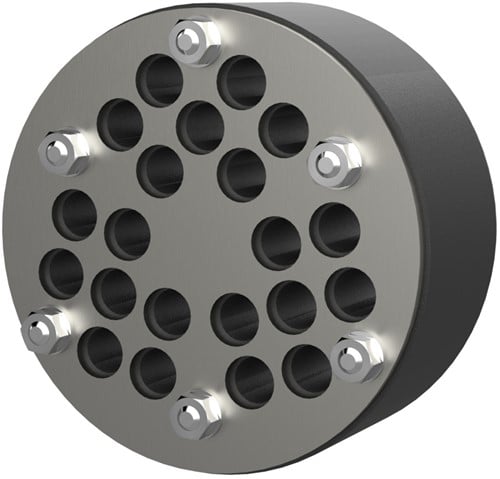 Hauff HRD150 21x14 b60 A2/EPDM55 incl. blindplug en adapterring
