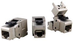 INFRALAN© Keystone, Cat.6A/ClassEA, STP, RJ45 (Tool-less) 12 stuk(s)