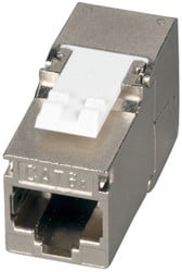 INFRALAN© Keystone, Cat.6A, Slimline, STP, Rj45 (Tool-less) 12 stuk(s)