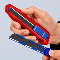 KNIPEX CutiX Innovatieve, variabel uitschuifbaar breekmes met stabilisatierail-3