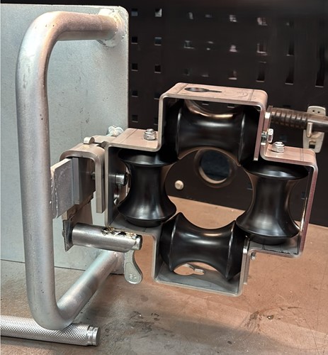 Kabelafroller Rails AS 900 (2 stuks) Ø tot 40 mm