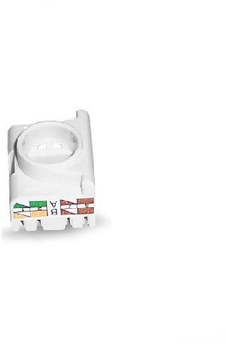 Datwyler Keystone Cat5e, KU-T, UTP, RJ45 (Tool-less) zwart 10 stuk(s)-3