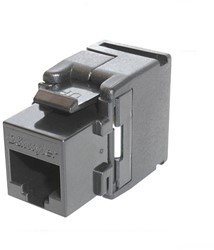 Datwyler Keystone Cat5e, KU-T, UTP, RJ45 (Tool-less) zwart 10 stuk(s)