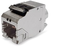 Datwyler RJ45 Cat.8 Keystone module, shielded, tool-less