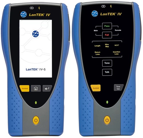 Verhuur kabelcertificeerder LanTEK IV-S 3000 MHz incl. PL-adapters-2