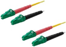UCS Patchkabel OS2, LC/APC-LC/APC, duplex, 2mm, geel  (Kies lengte)