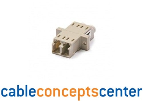 Amphenol LC/PC MM duplex adapter