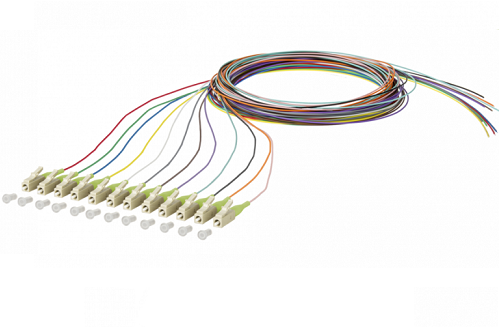 UCS Pigtailset OM5, LC/UPC, 2m 12 stuk(s)