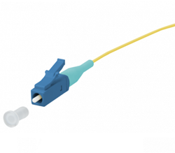 Datwyler Pigtail OS2, LC/PC, L=2m, kleur geel.