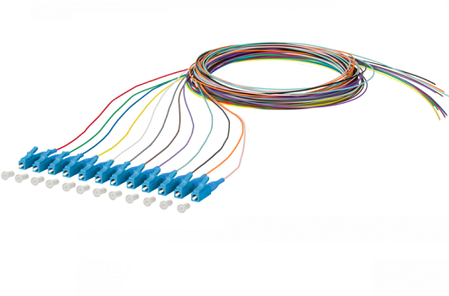 UCS Pigtailset OS2, LC/UPC, 2m 12 stuk(s)