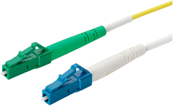 UCS Patchkabel OS2, LC/UPC-LC/APC, simplex, 2mm, geel, 2,0m